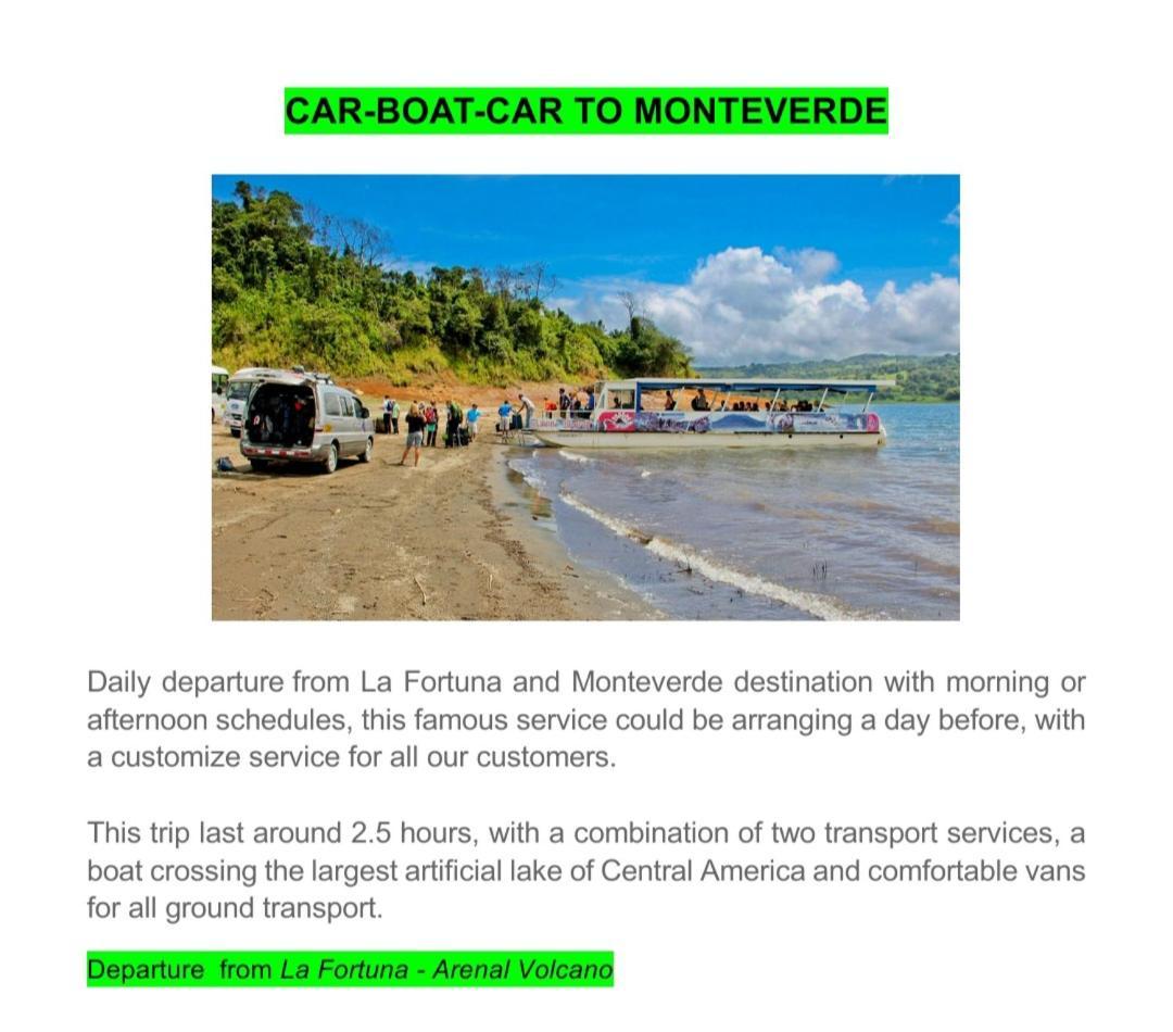 Alojamientos N&S La Fortuna ภายนอก รูปภาพ